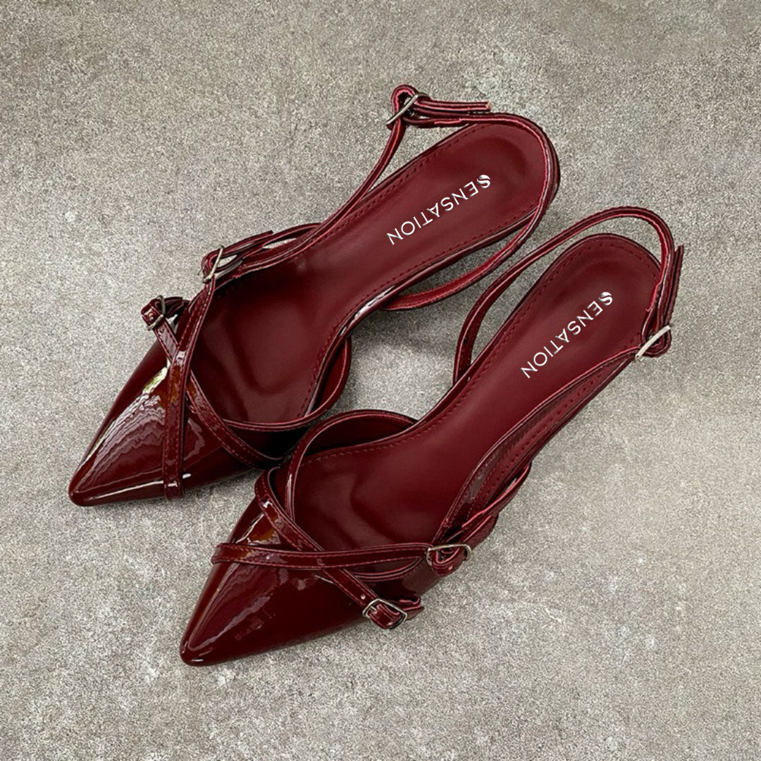 Alexandra Cross Heels