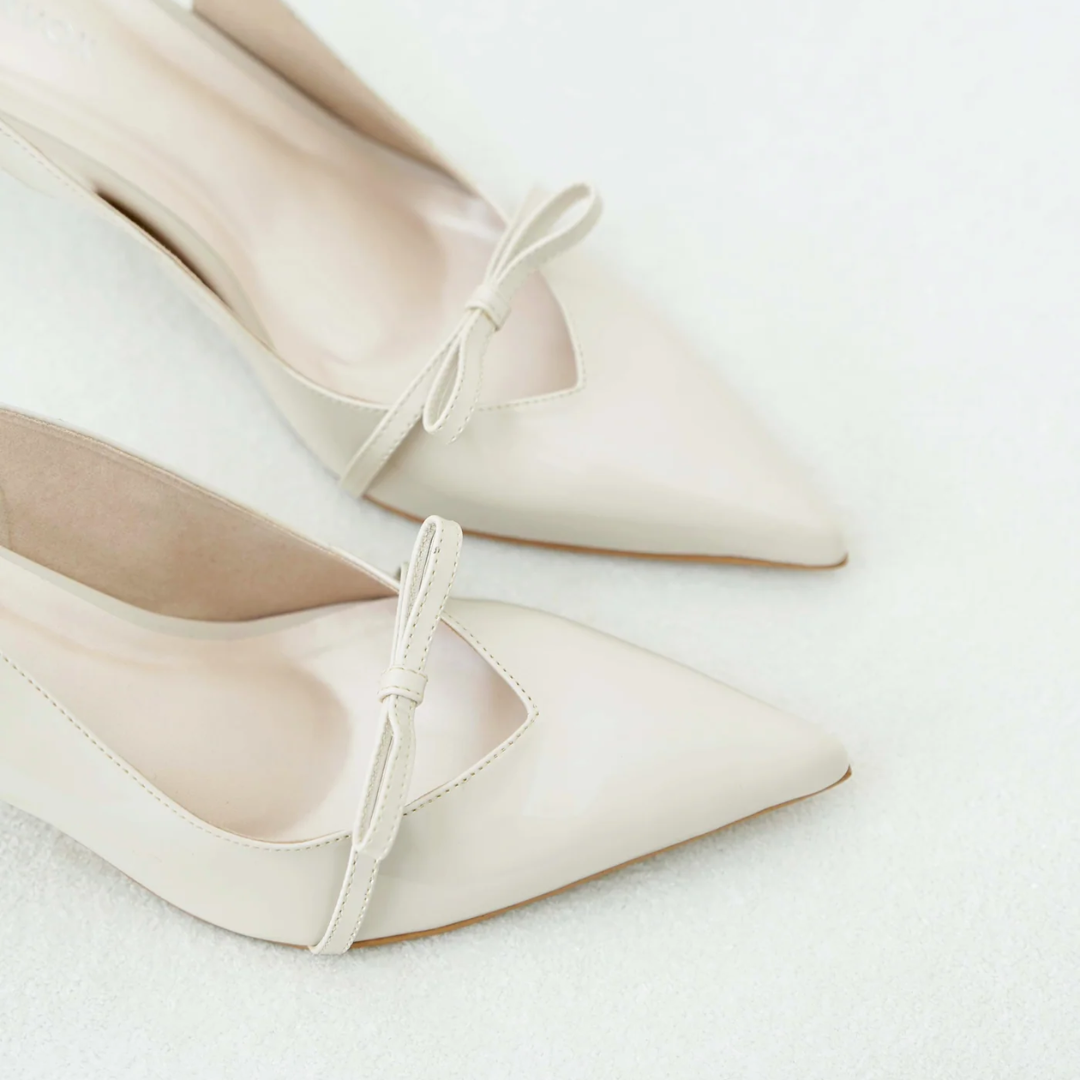 The Celine Heels White – Sensation Footwear