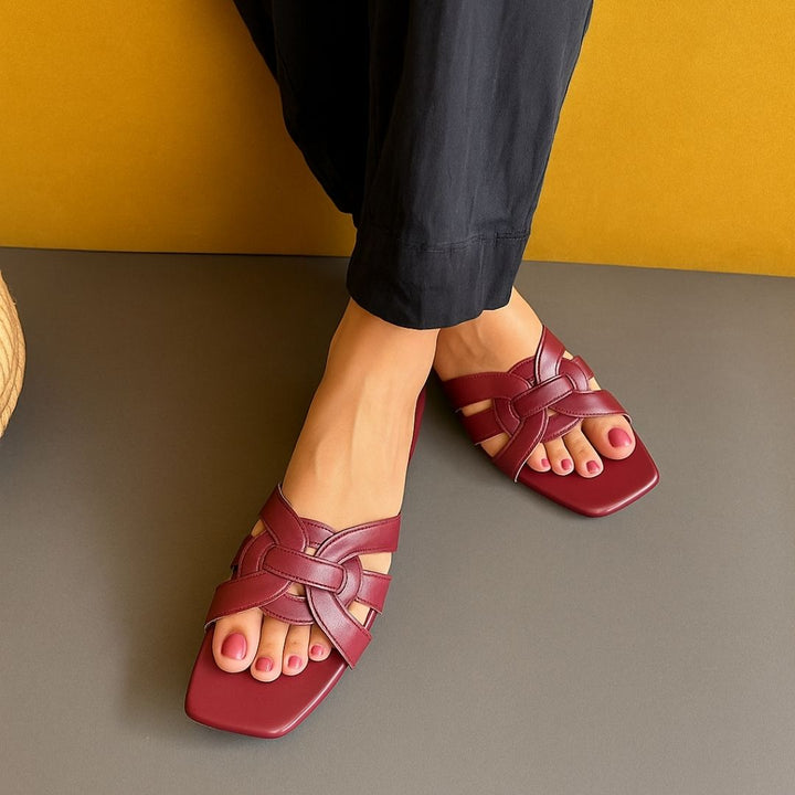 Eliza Flat Slides