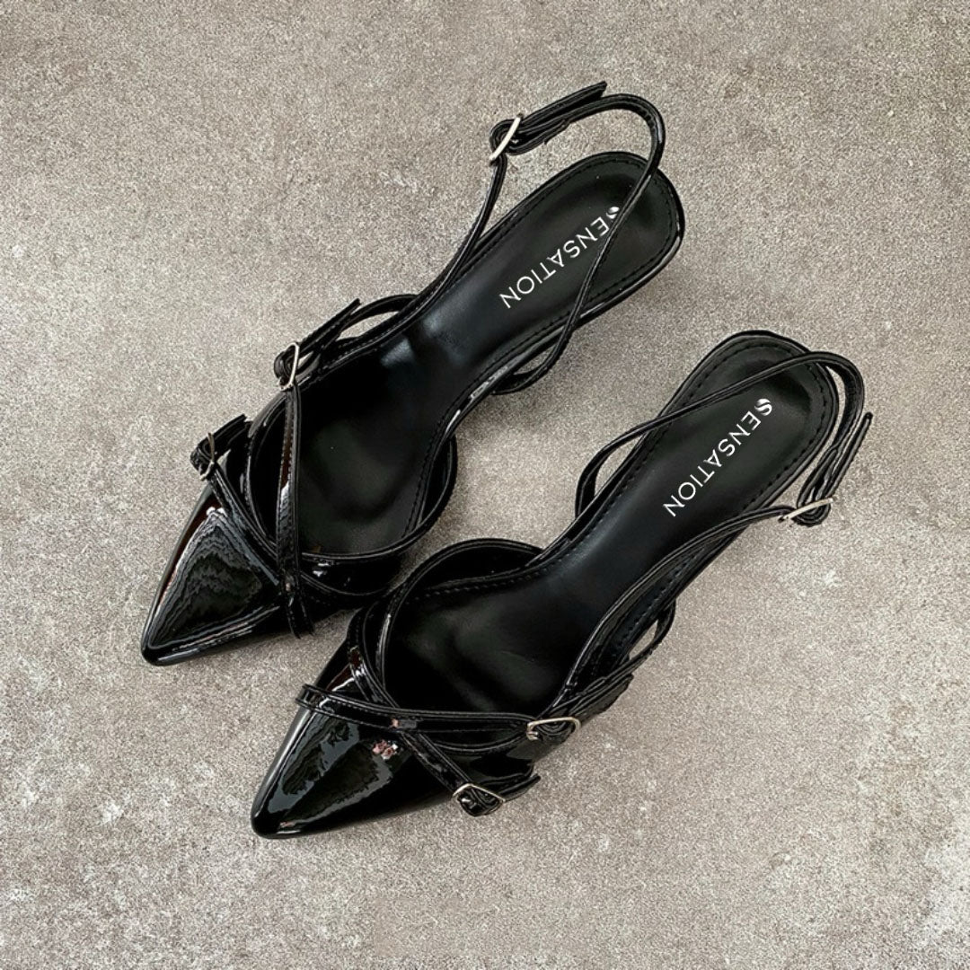 Alexandra Cross Heels
