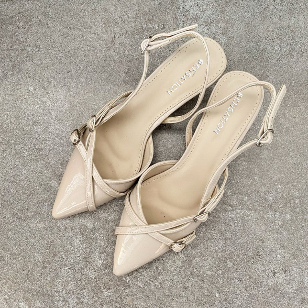 Alexandra Cross Heels