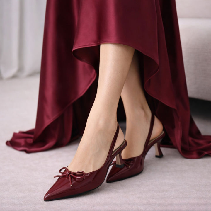 Aria Bow Heels