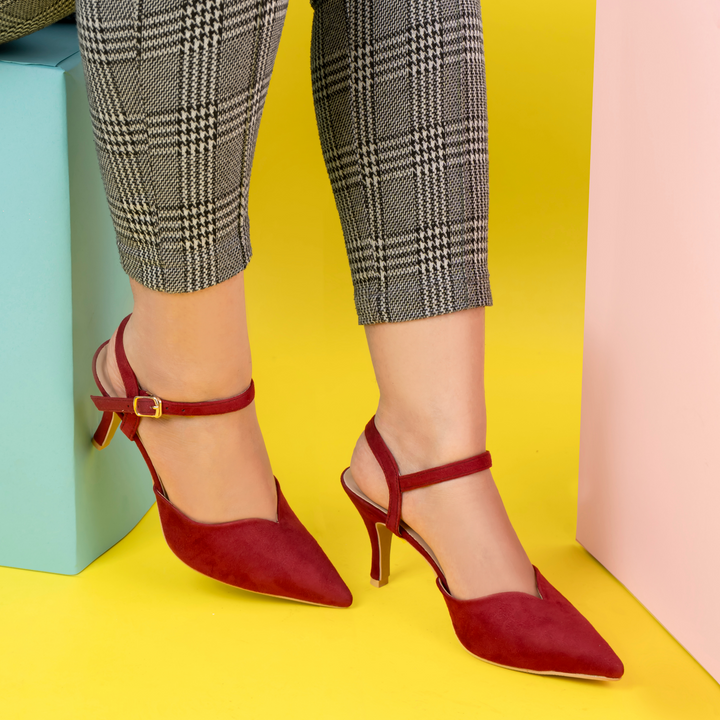 The Emma Pumps - Maroon