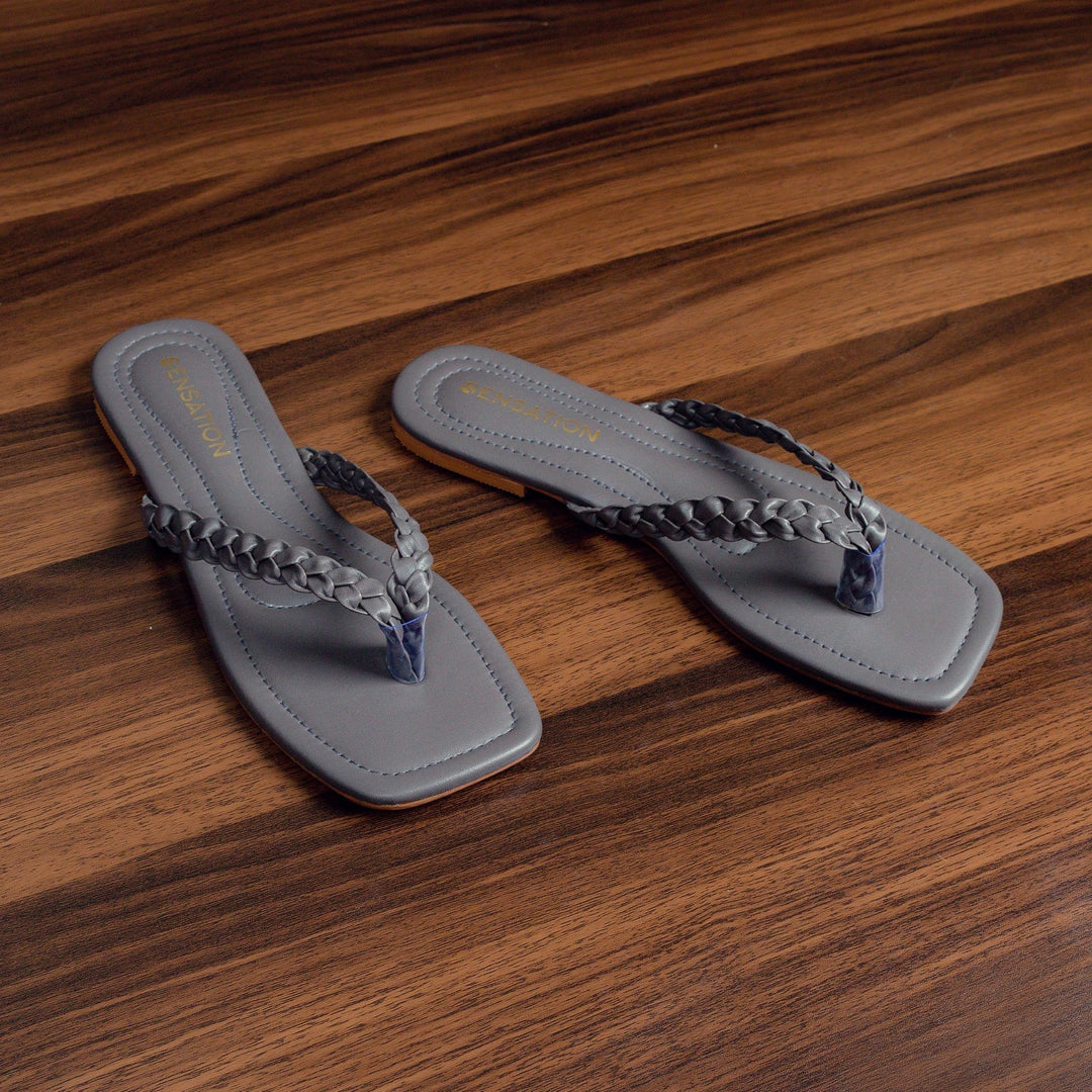 Stella Slides (Platinum Grey)