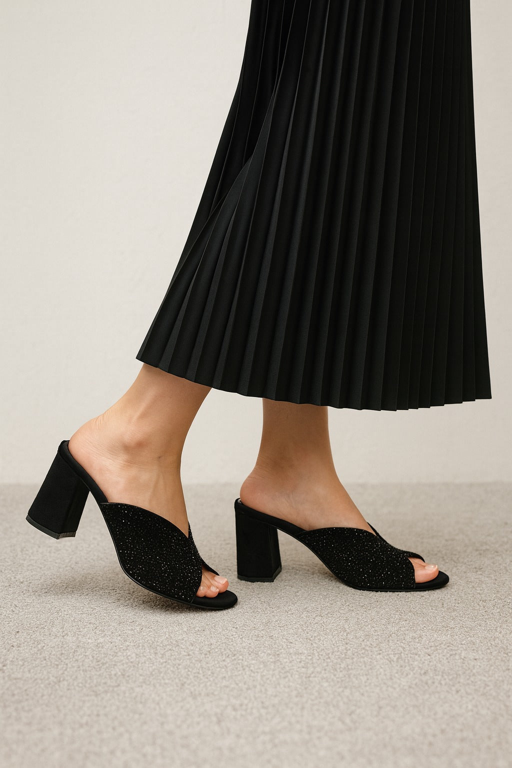 Aura Block Heels
