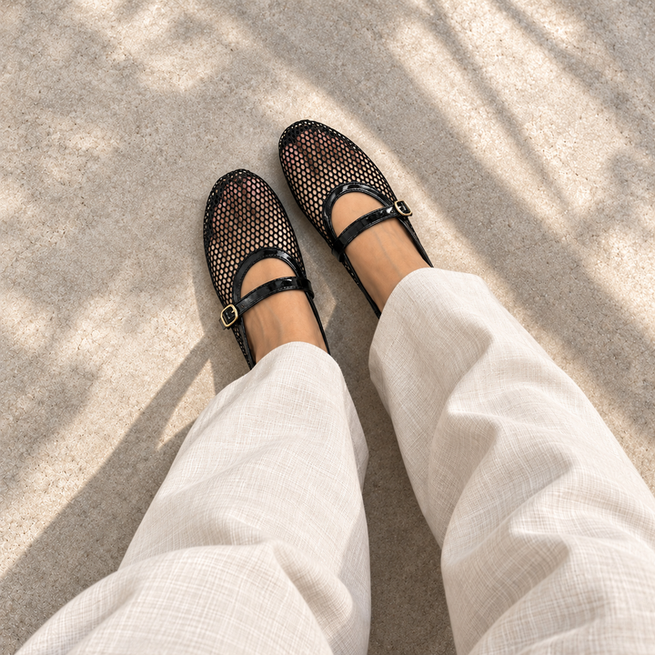Grace Mesh Flats