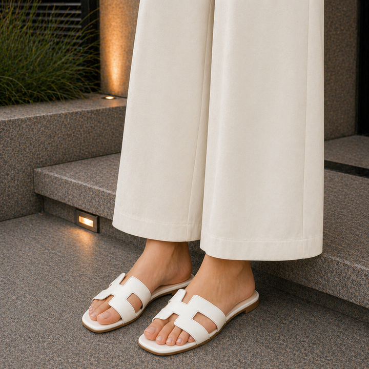 H Slides White