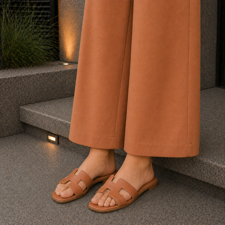H Slides Brown