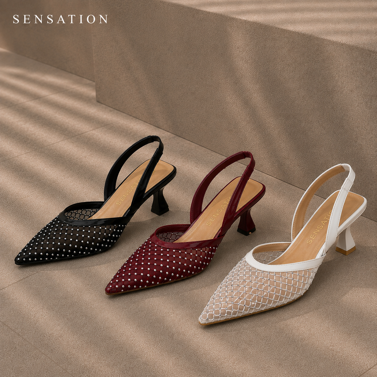 Amara Slingback Heels
