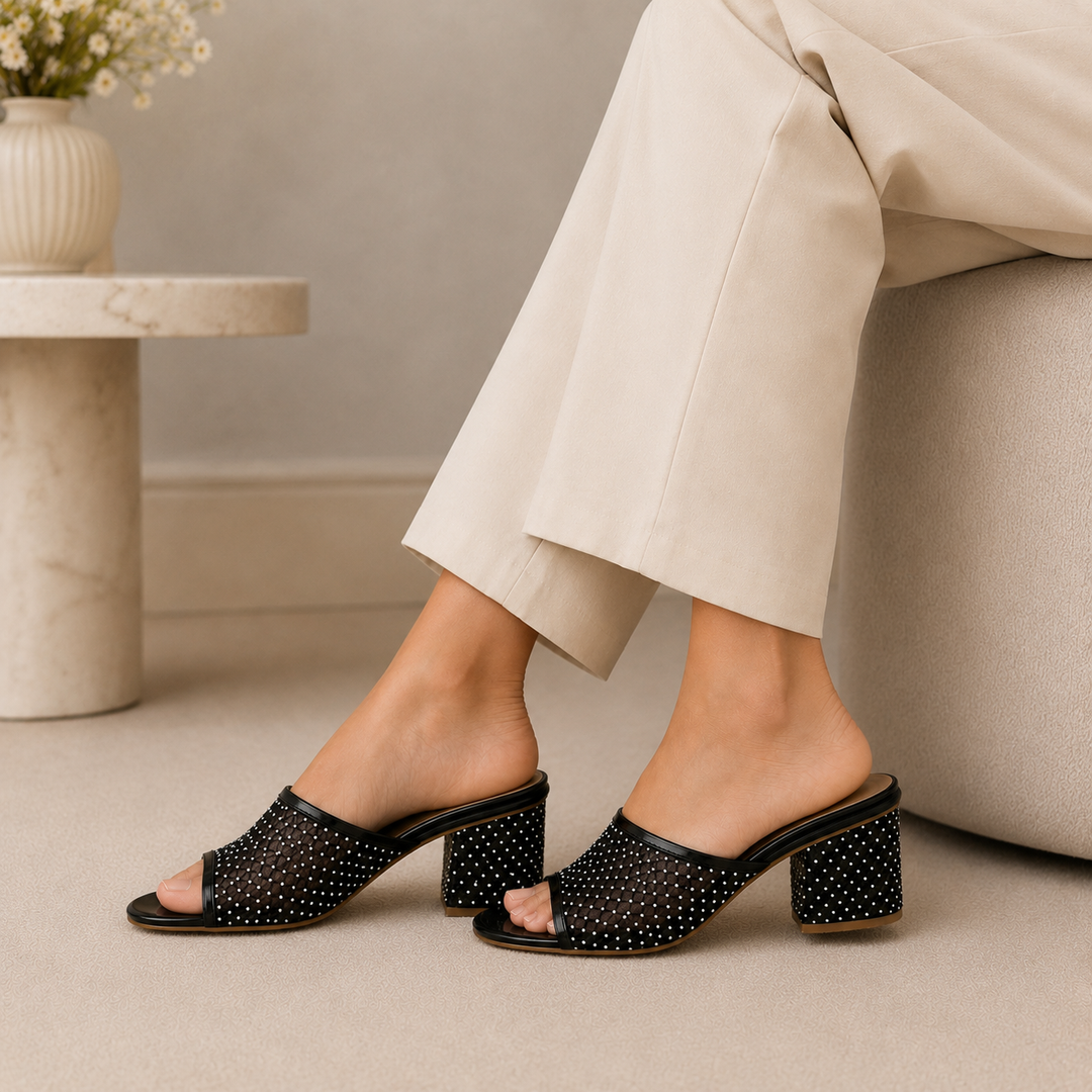 Clara Block Heels