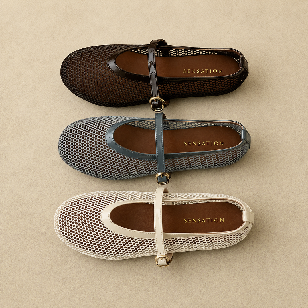 Grace Mesh Flats