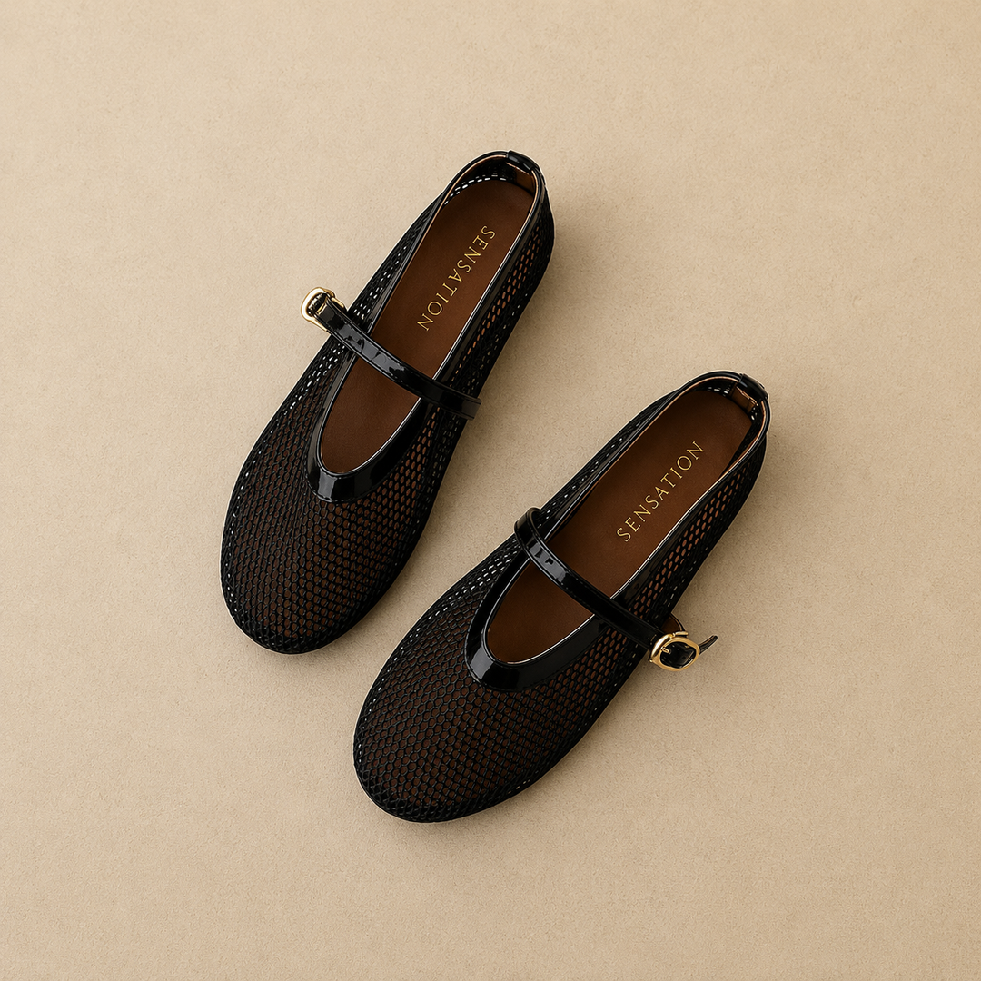 Grace Mesh Flats