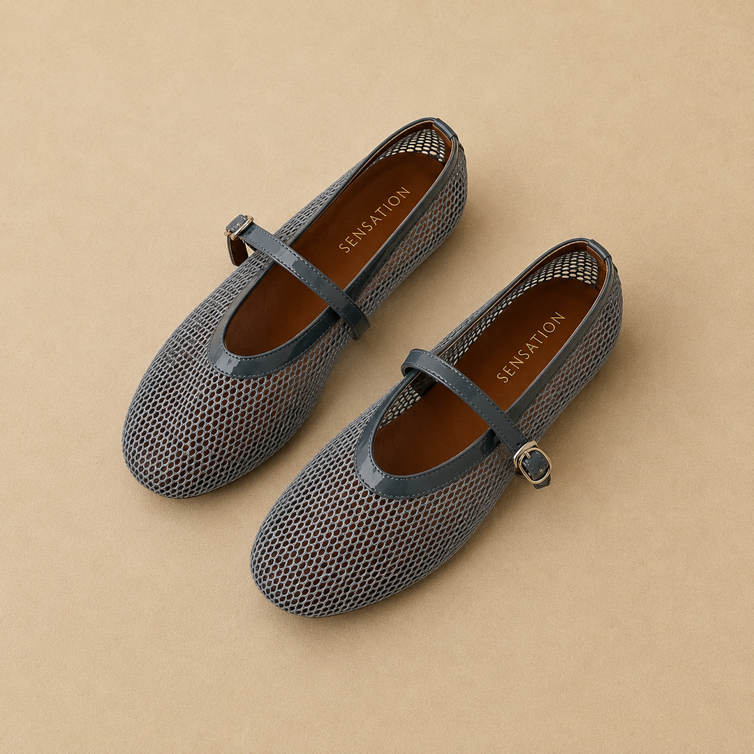 Grace Mesh Flats