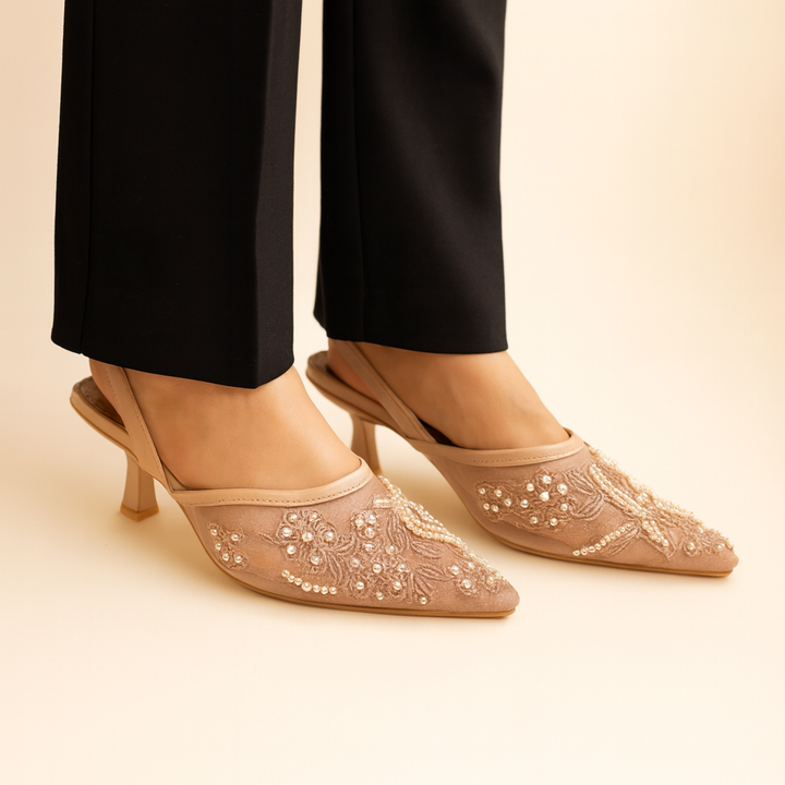 Blush Kitten Heels