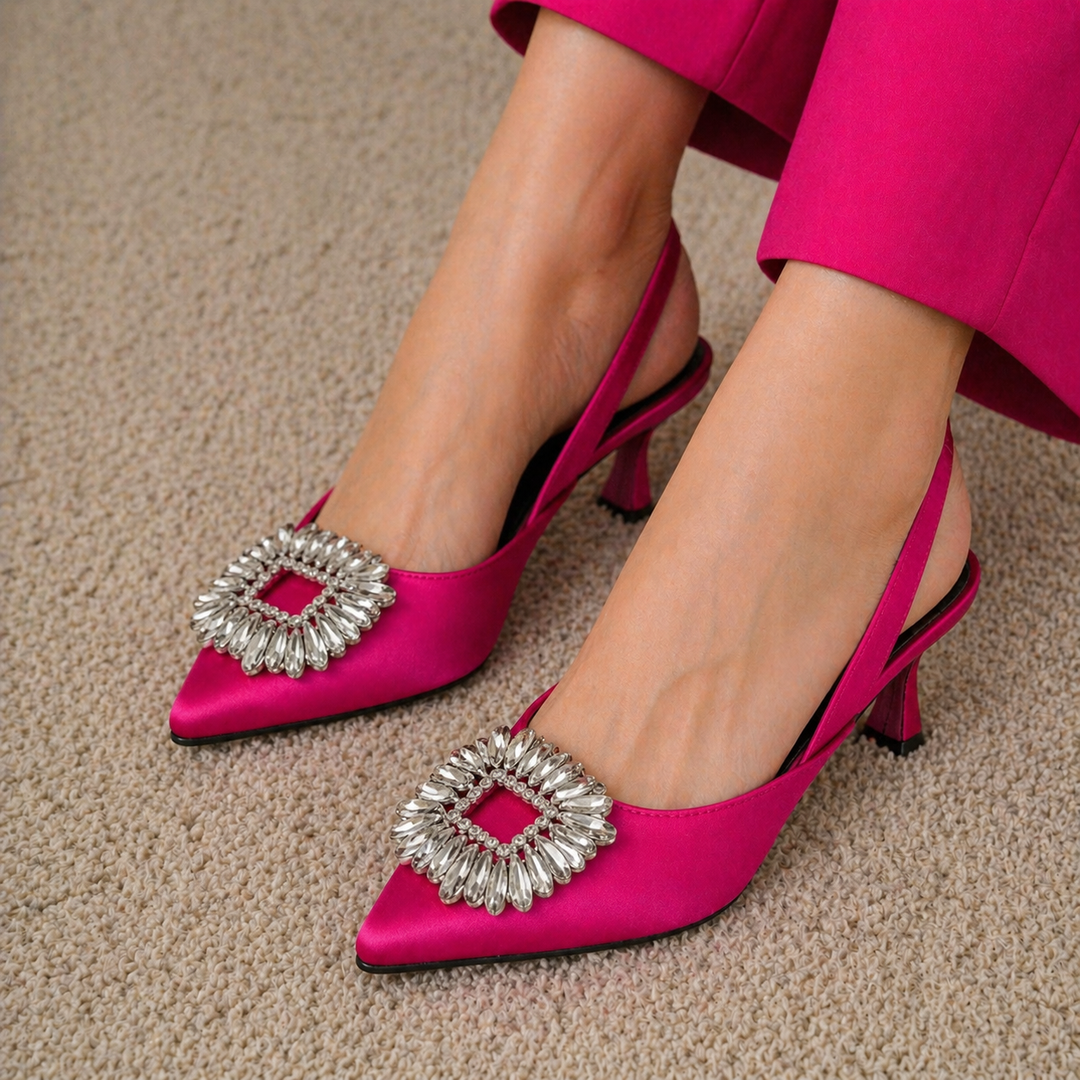 Isabella Heels Hot Pink