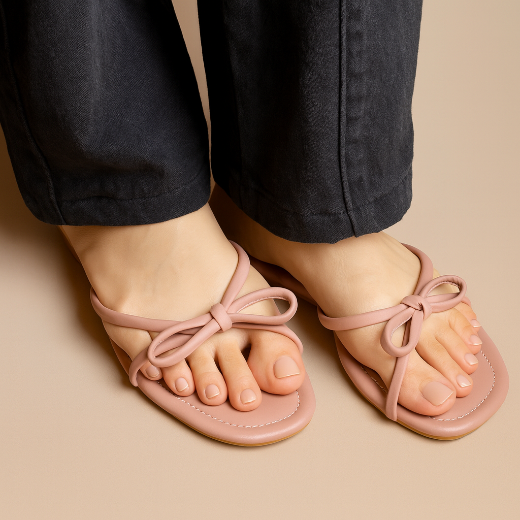 Lily Bow Slides