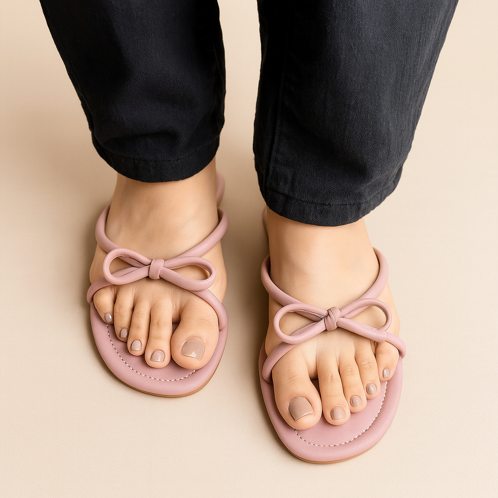 Lily Bow Slides
