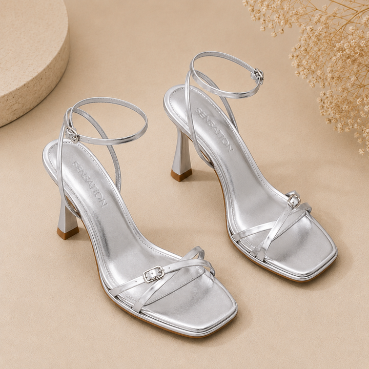 Milan Gold Heels