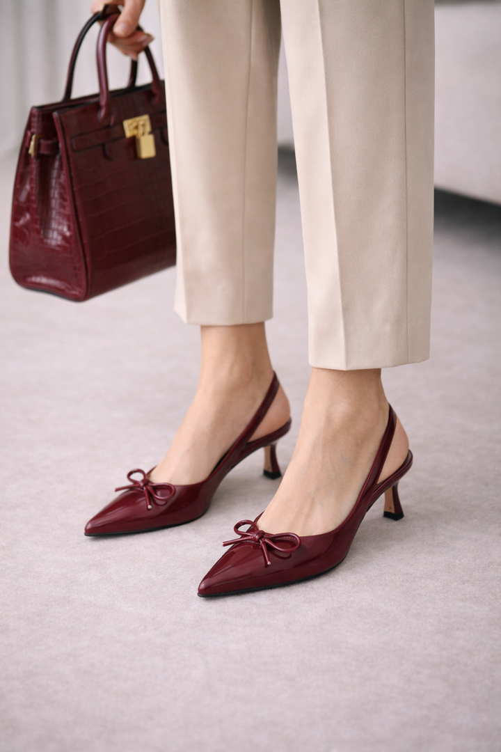 Aria Bow Heels