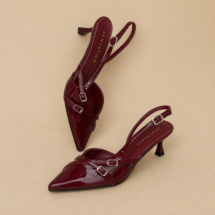 Alexandra Cross Heels