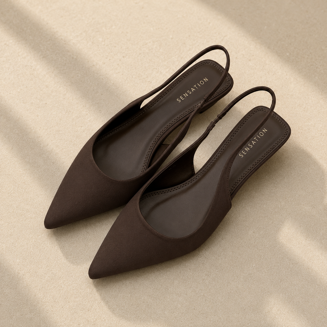 Saturn Slingback Heels