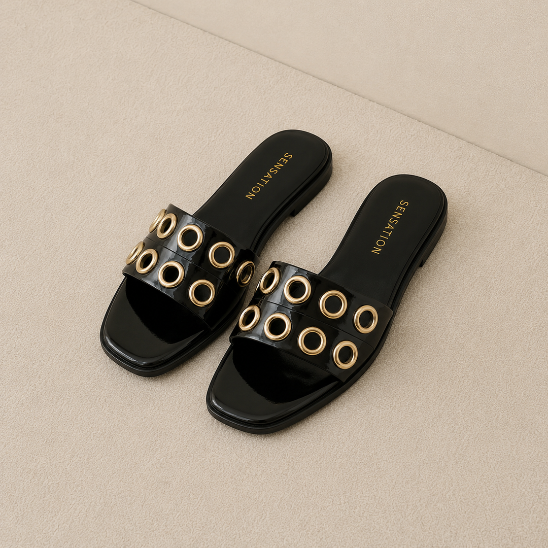 Noira Eyelet Flats