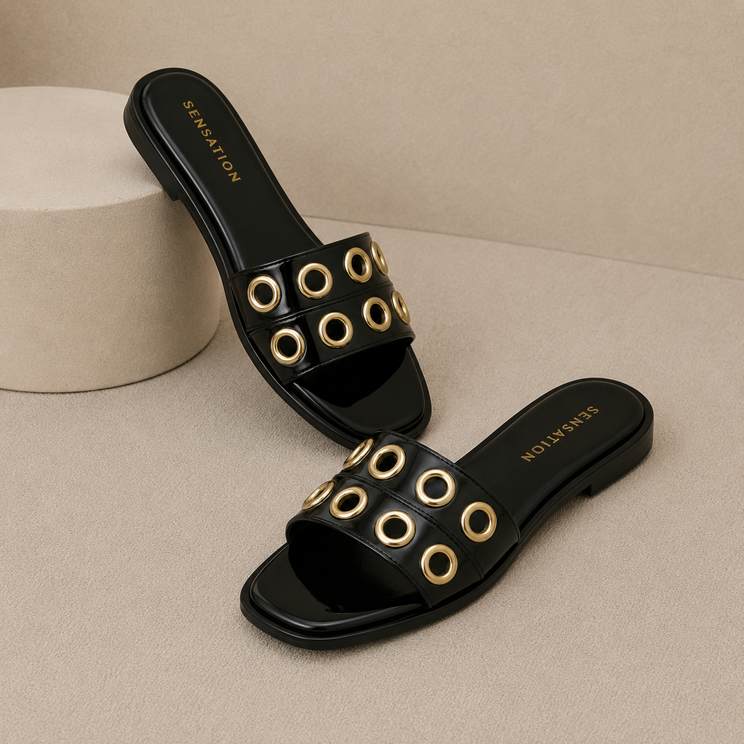 Noira Eyelet Flats