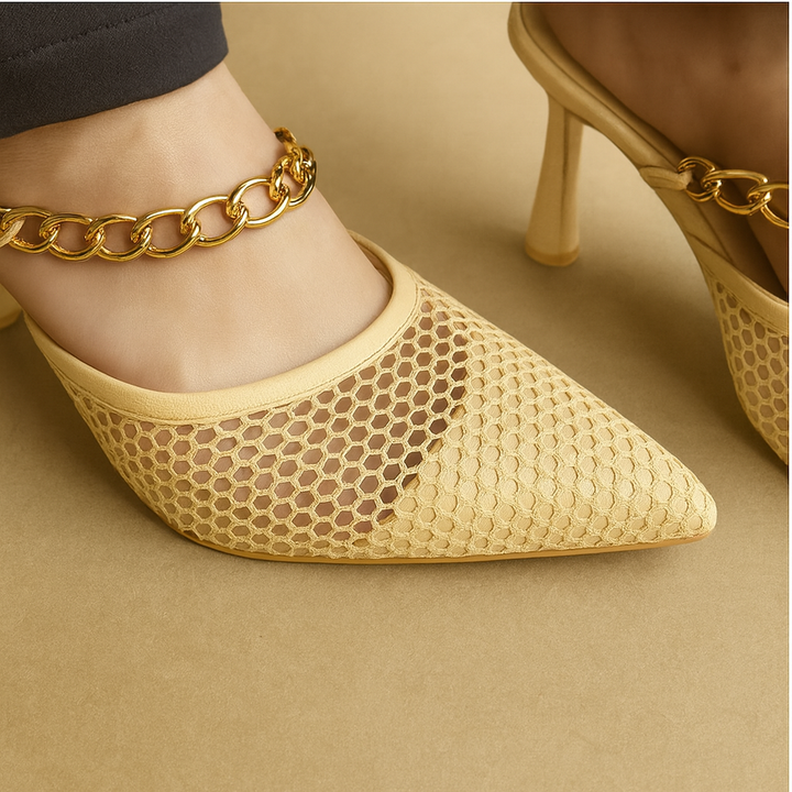 Juliana Chain Heels