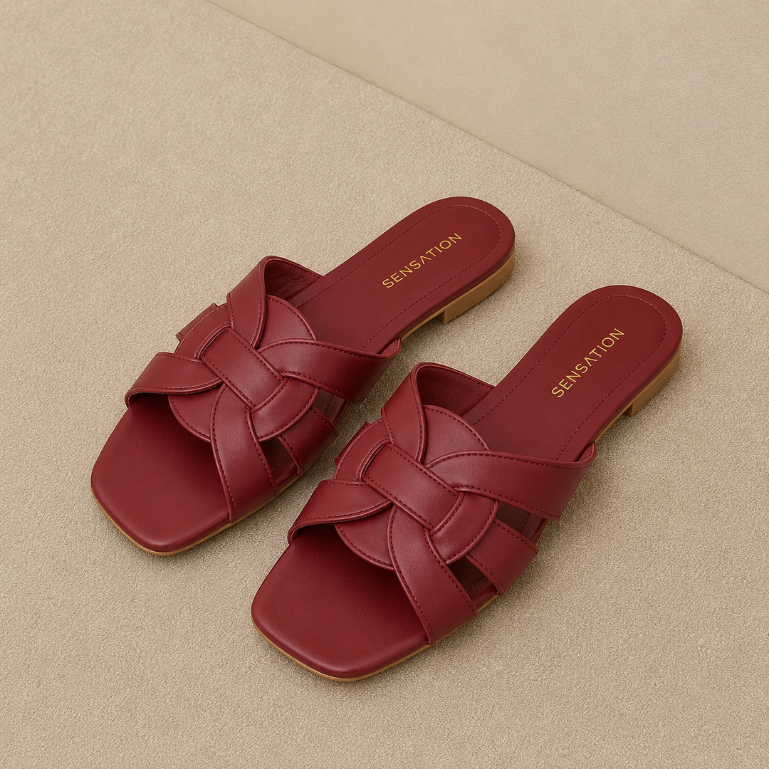Eliza Flat Slides