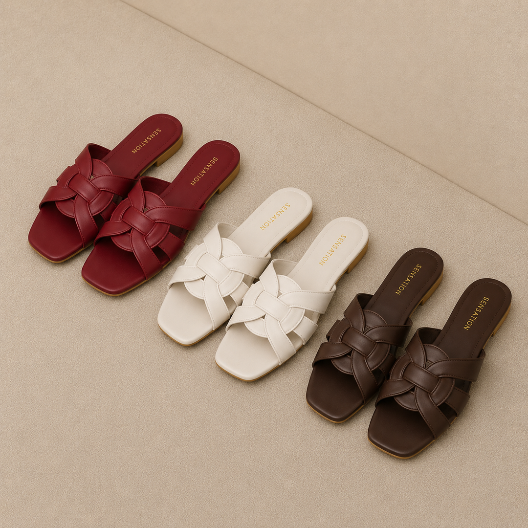 Eliza Flat Slides