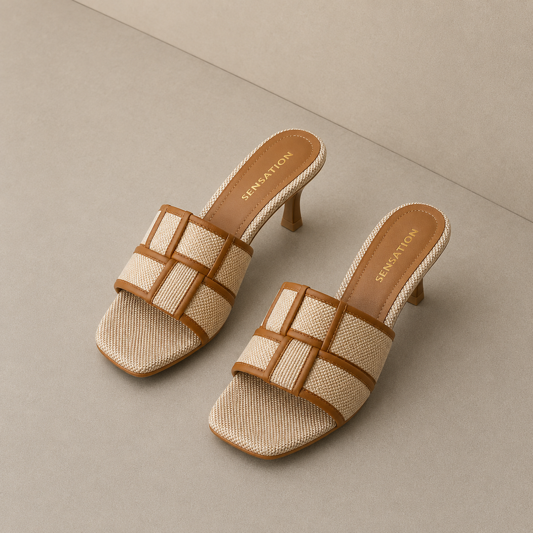 Elora Weave Heels