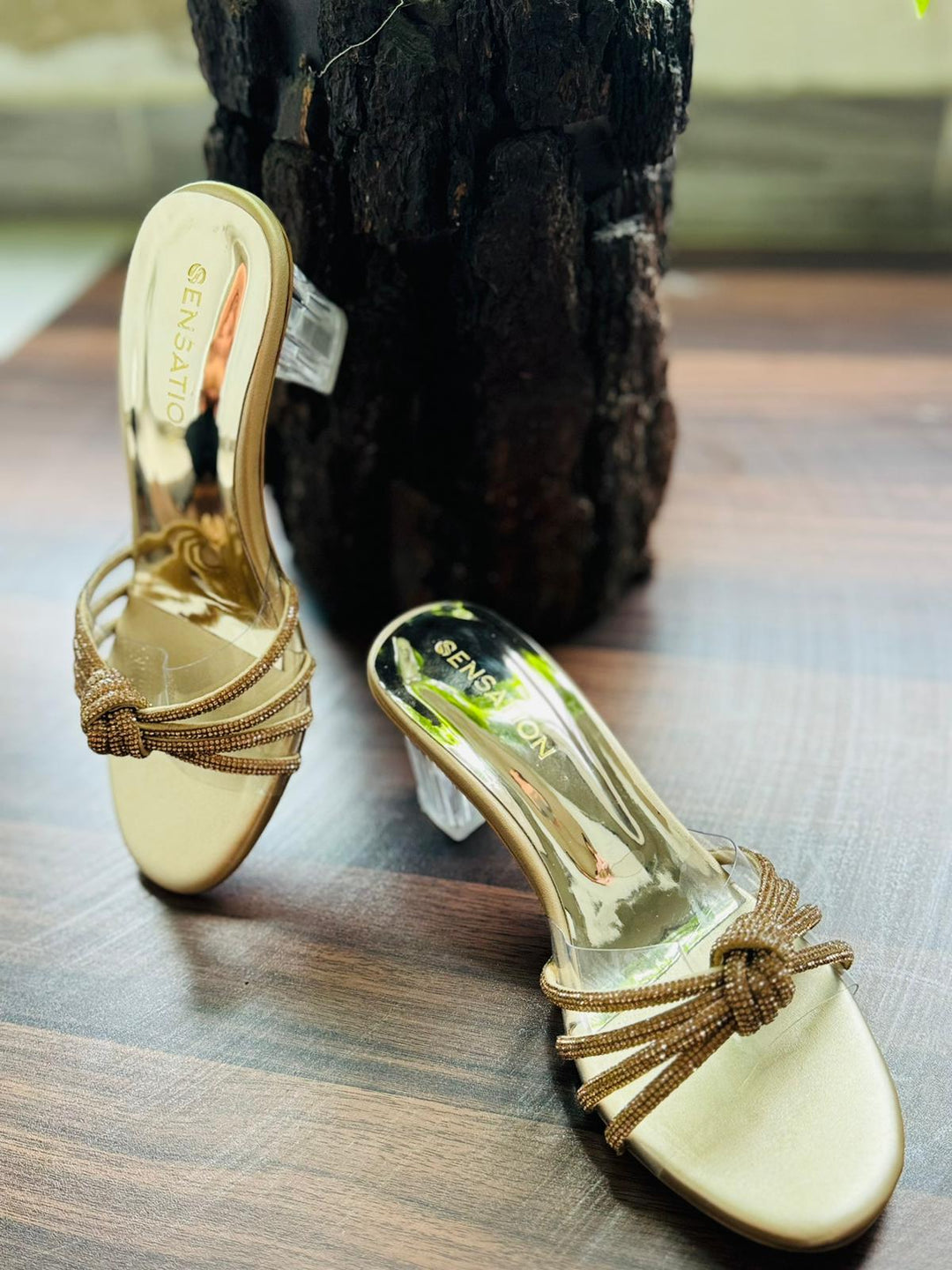 Scarlett Heels ( GOLDEN )