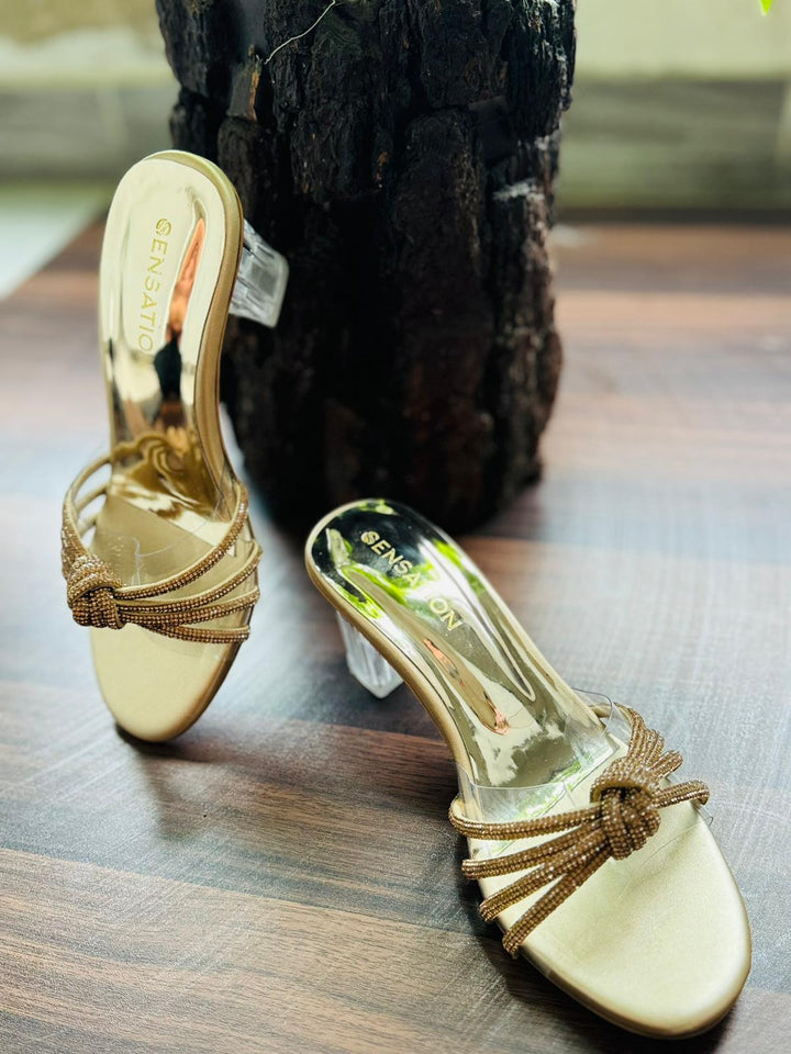 Scarlett Heels ( GOLDEN )