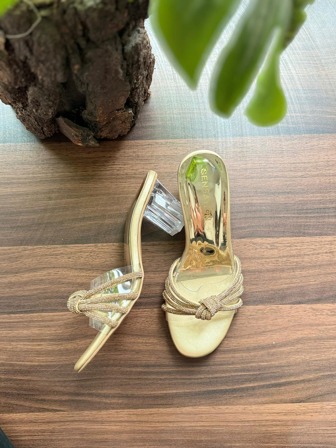 Scarlett Heels ( GOLDEN )