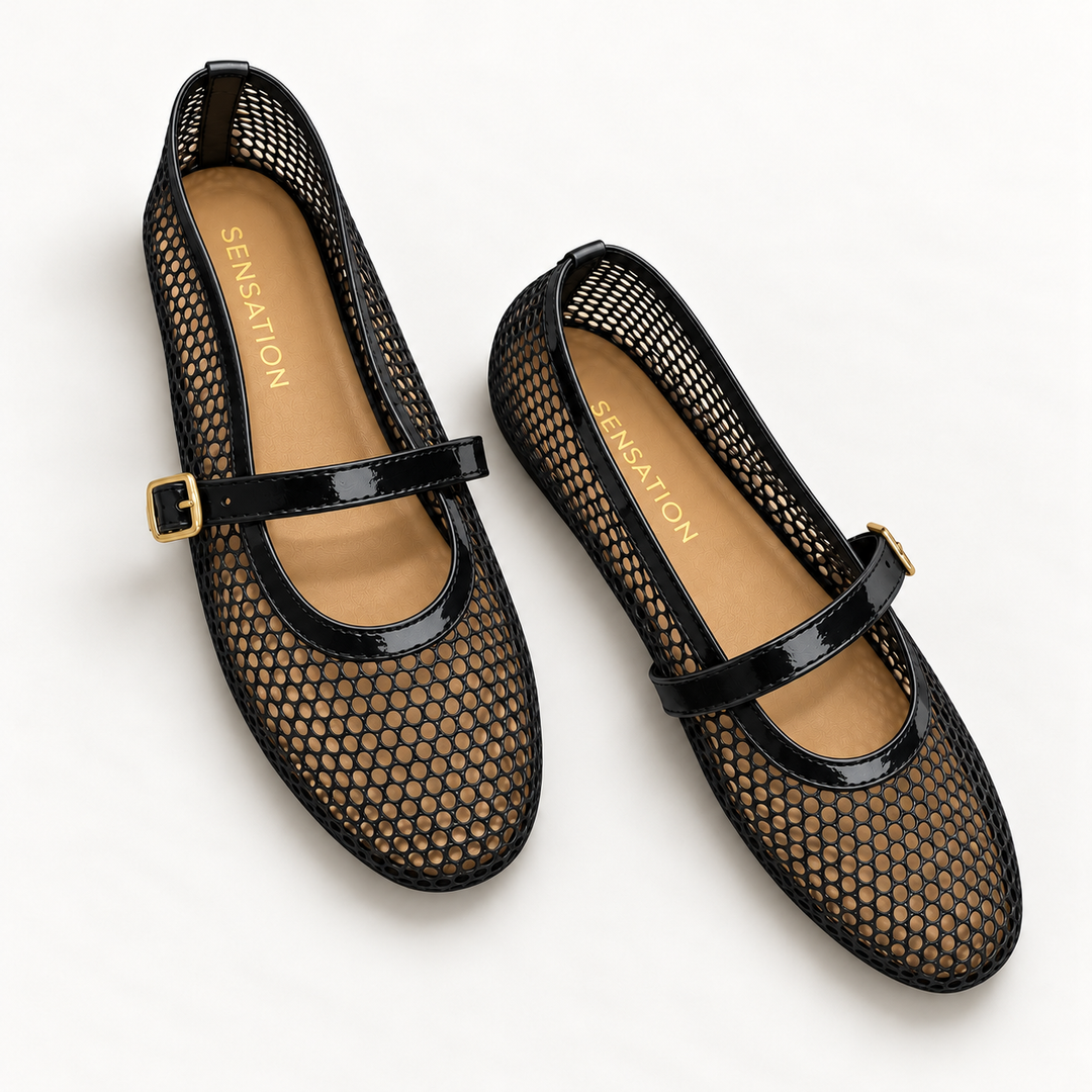 Grace Mesh Flats