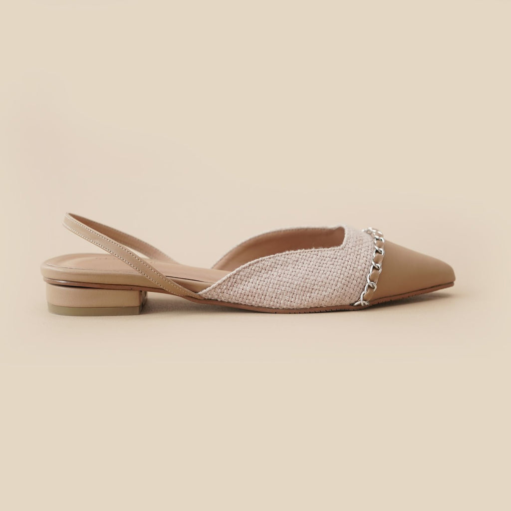 Marina Pumps (Beige)