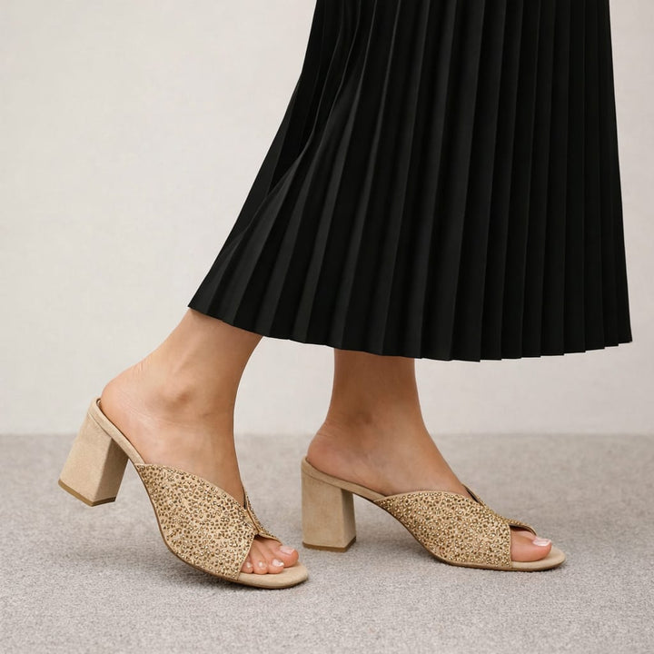 Aura Block Heels