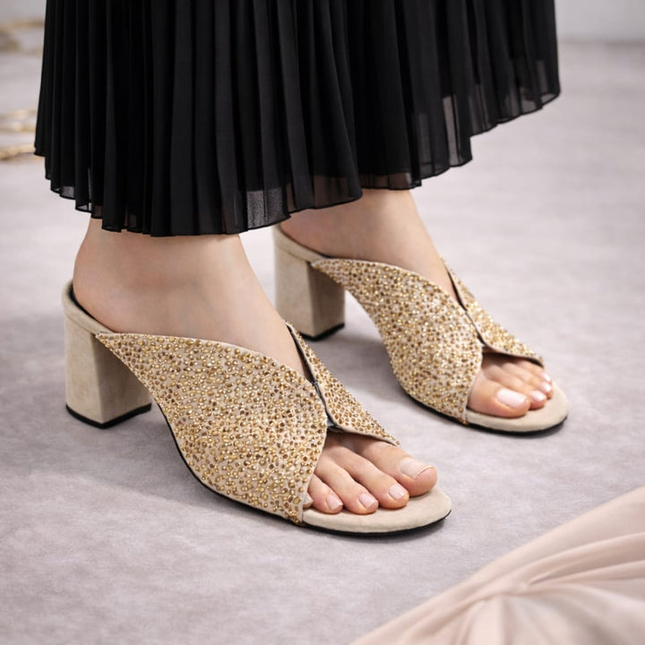 Aura Block Heels
