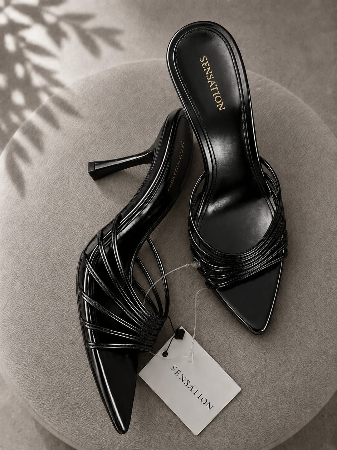 Milan Gold Heeled Sandals