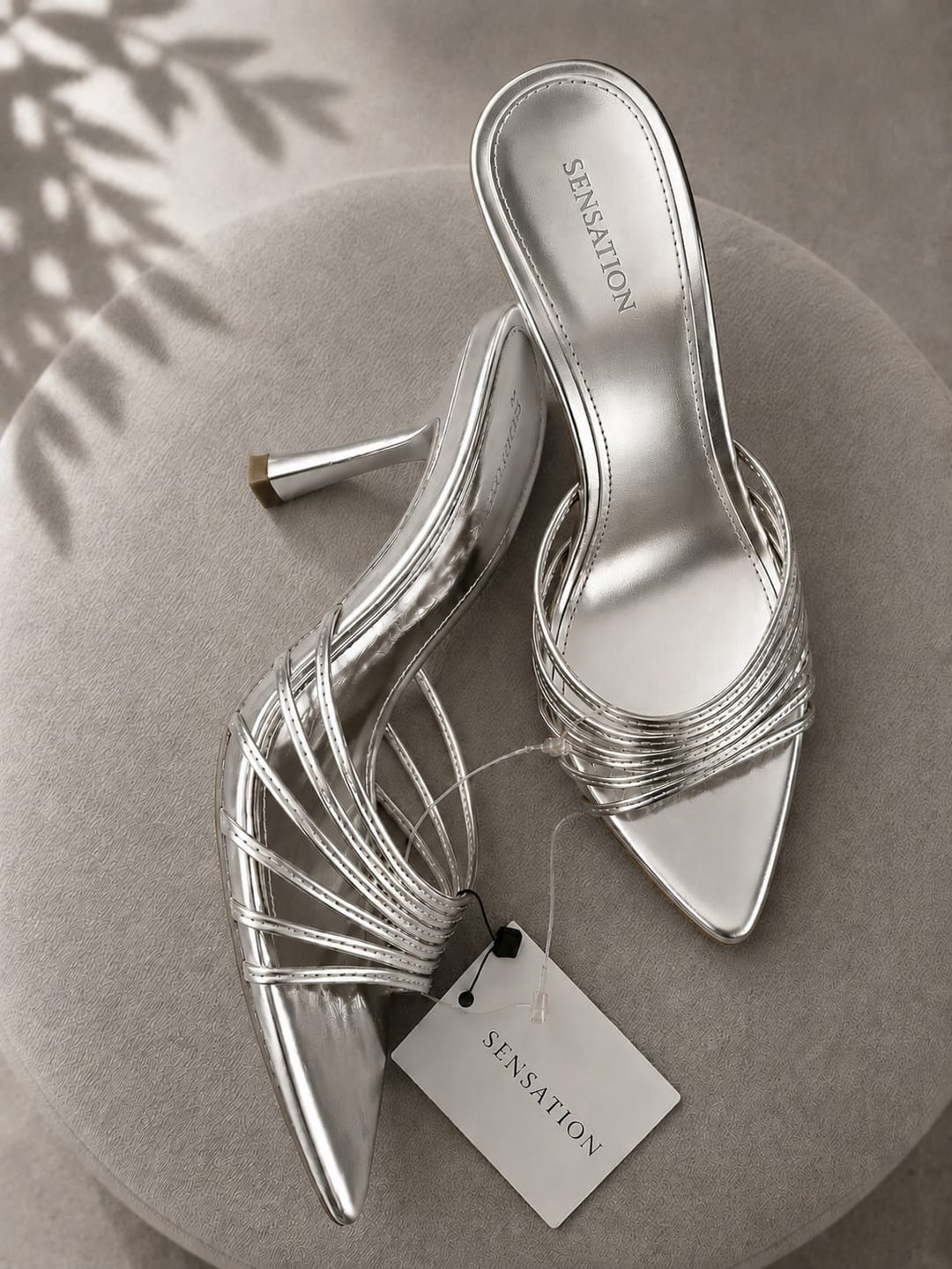 Milan Gold Heeled Sandals