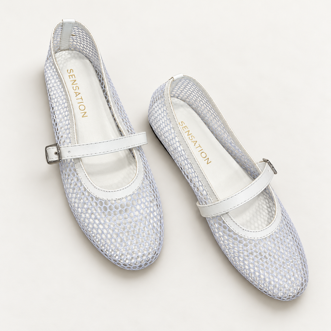Grace Mesh Flats