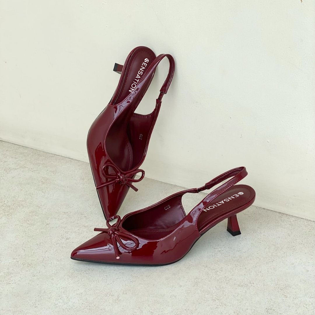 Aria Bow Heels