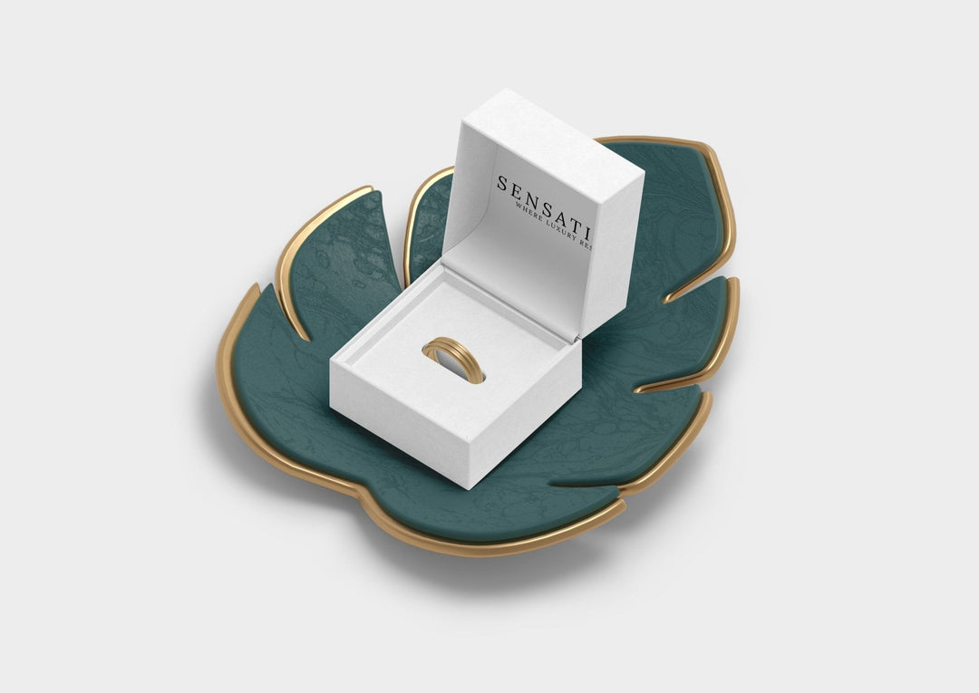 CHARLOTTE EMERALD RING - PURE SILVER - SENSATION Pakistan