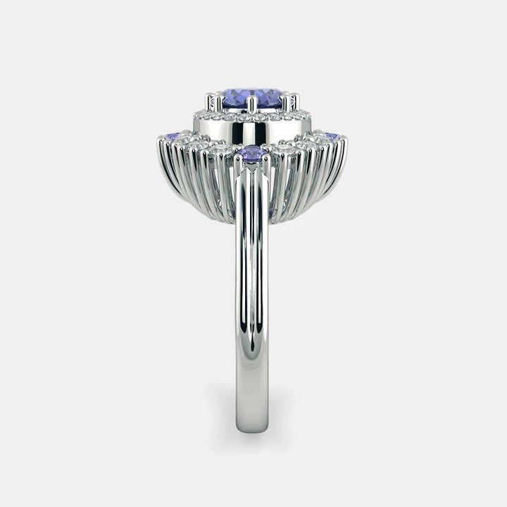 ELITE BLUE RING - 925 SILVER - SENSATION Pakistan