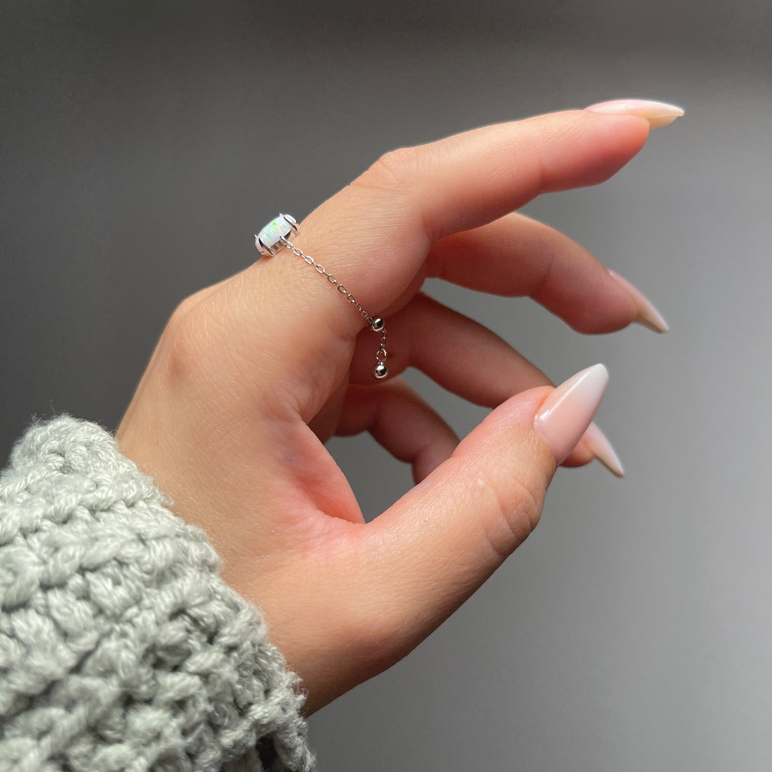 Moonlit Majesty Opal Ring