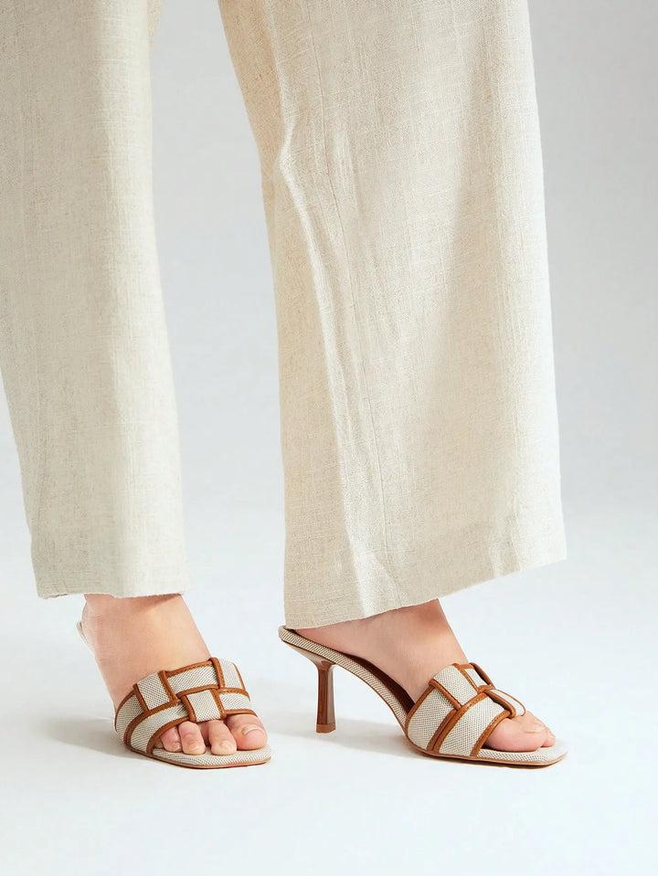 Elora Weave Heels