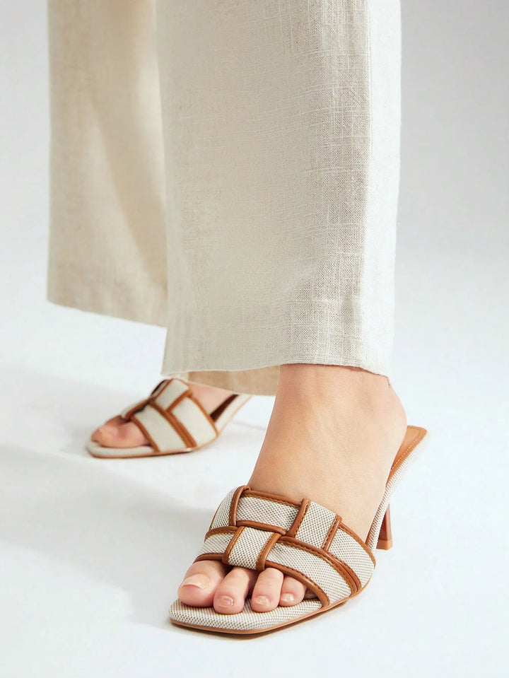Elora Weave Heels